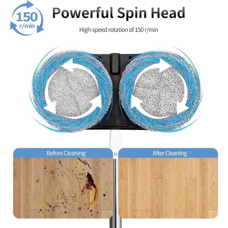 Multi-Surface Cordless Spin Mop