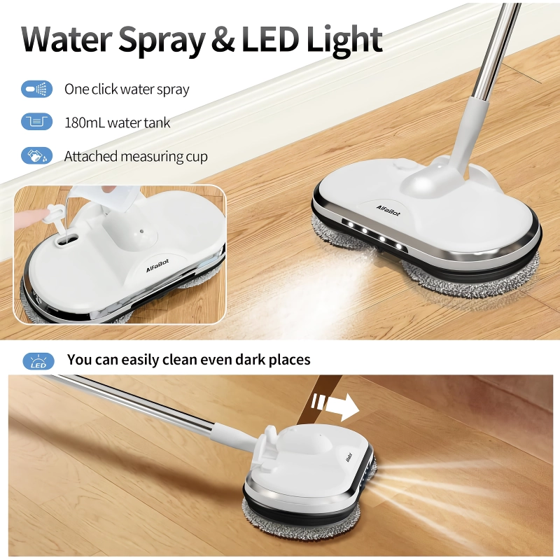 Multi-Surface Cordless Spin Mop