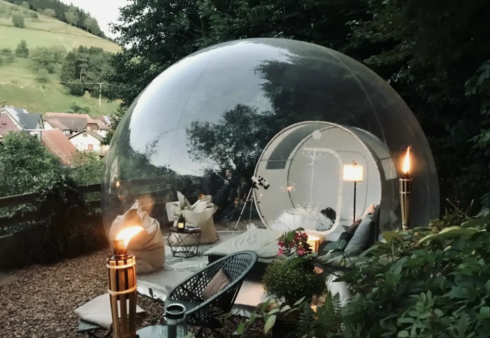 pvc inflatable bubble tent