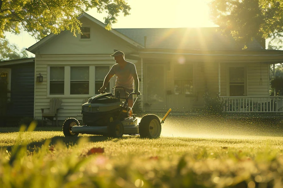 most powerful electric lawn mower