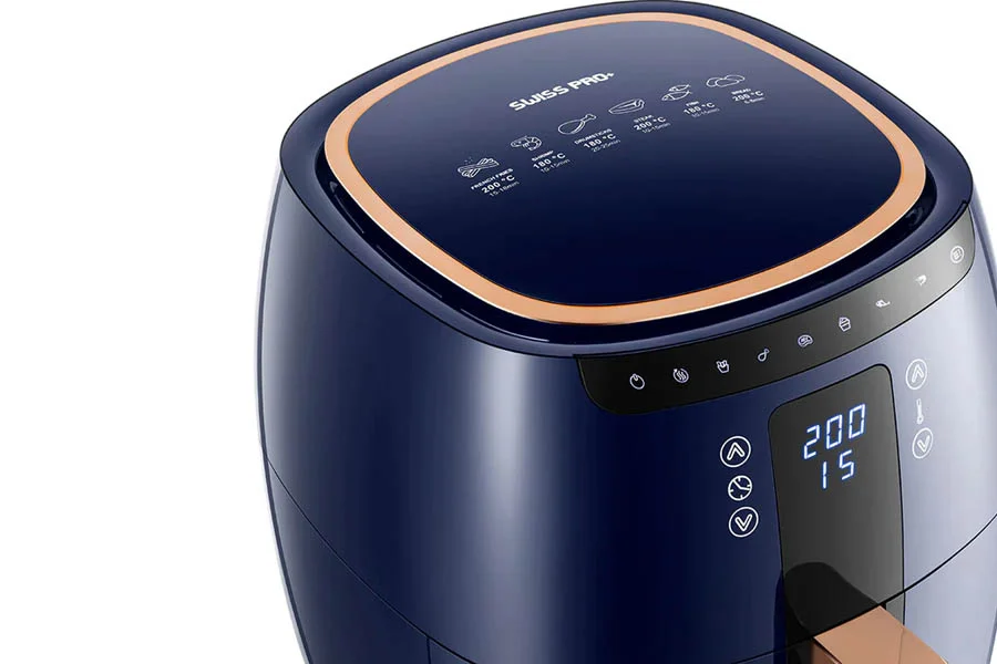 using the air fryer